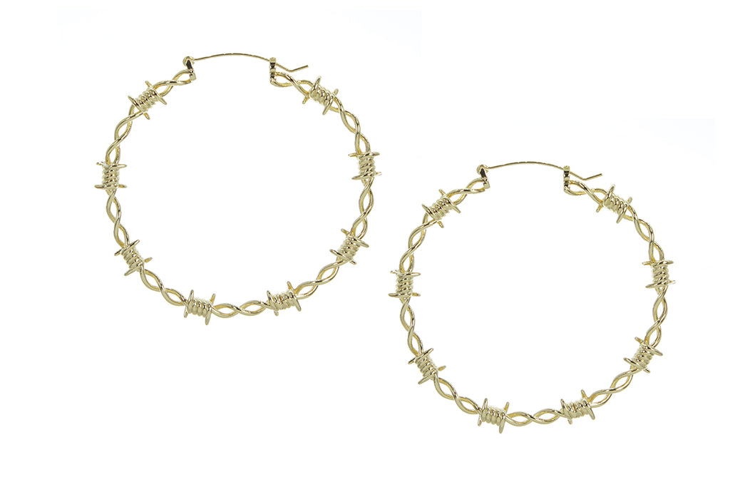 Barb Wire Hoops